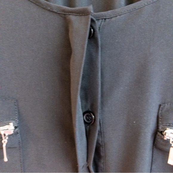 INC International Concepts Mini Dress or Tunic Cinch Waist Zip Pockets - Picture 4 of 8